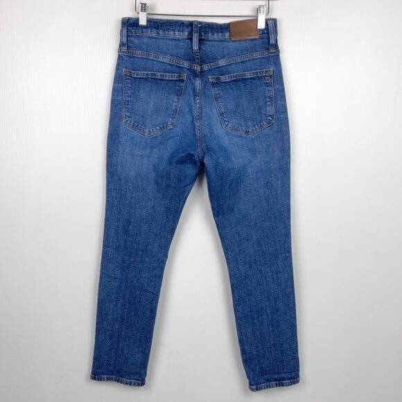 Madewell Petite High Rise Slim Boyjean Eco Edition Boyfriend Stretch Denim J9162 - Picture 6 of 12